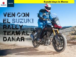 Suzuki days in Maroc